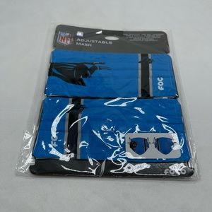NFL NIP FOCO Panthers masks. Sealed.